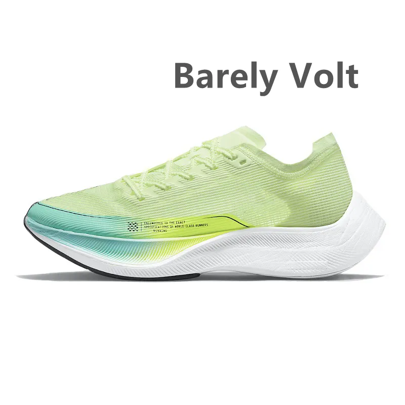Zoomx VaporFly NEXT Marathon Running Shoes Aurora Green Tiger