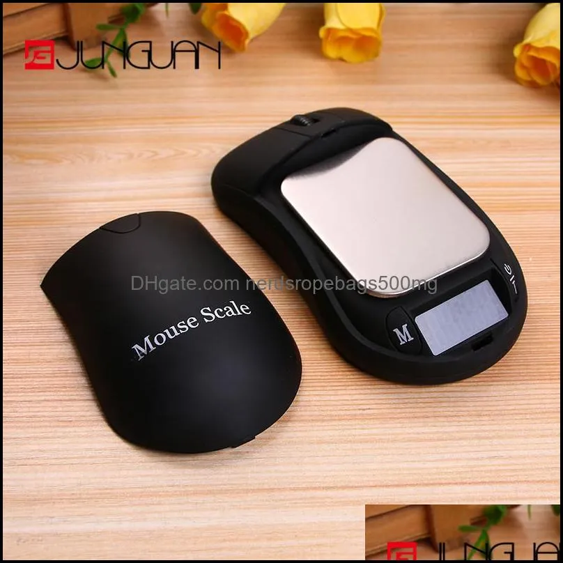 200g/0.01g Mouse Jewelry Electronic Digital Scales Portable Mini Pocket Scale Precision Digitals Kitchen Creative Gif 118 J2