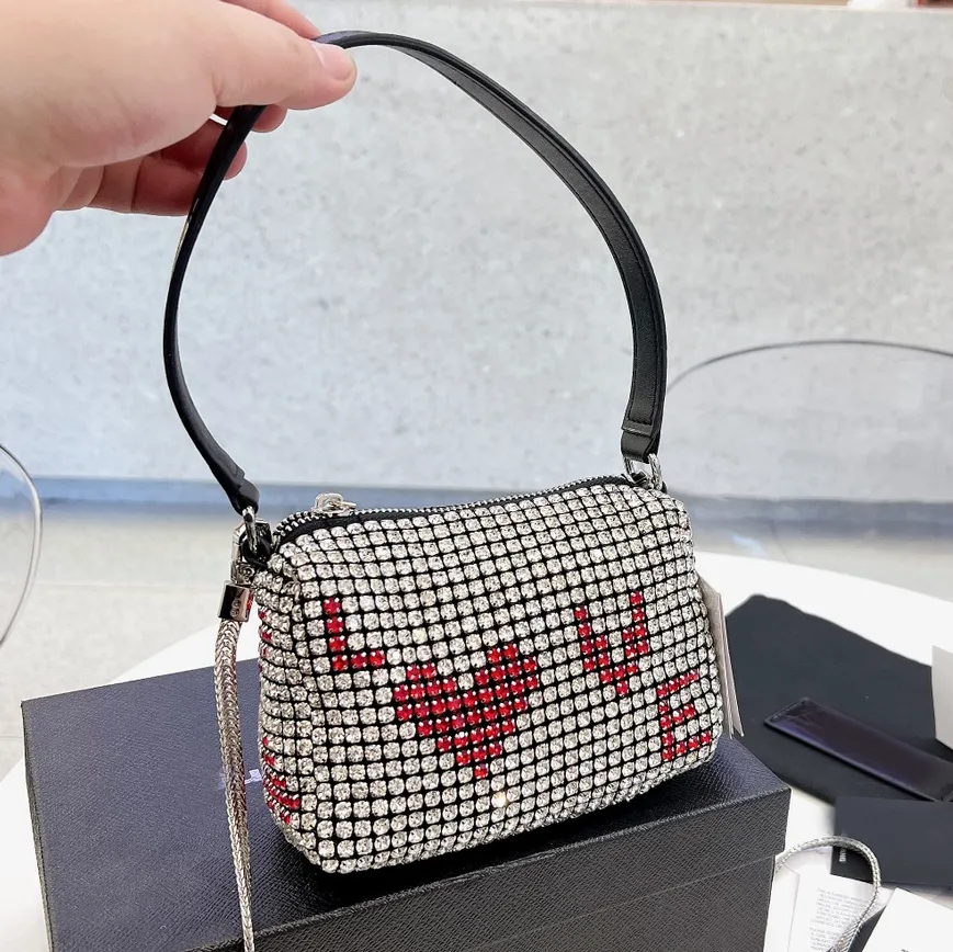 Diamond bag printing purse bags Tops designers High Quality Luxurys Ladies handbag Women fashion mother handbags shoulder wallet cossbody totes Leather Artwork