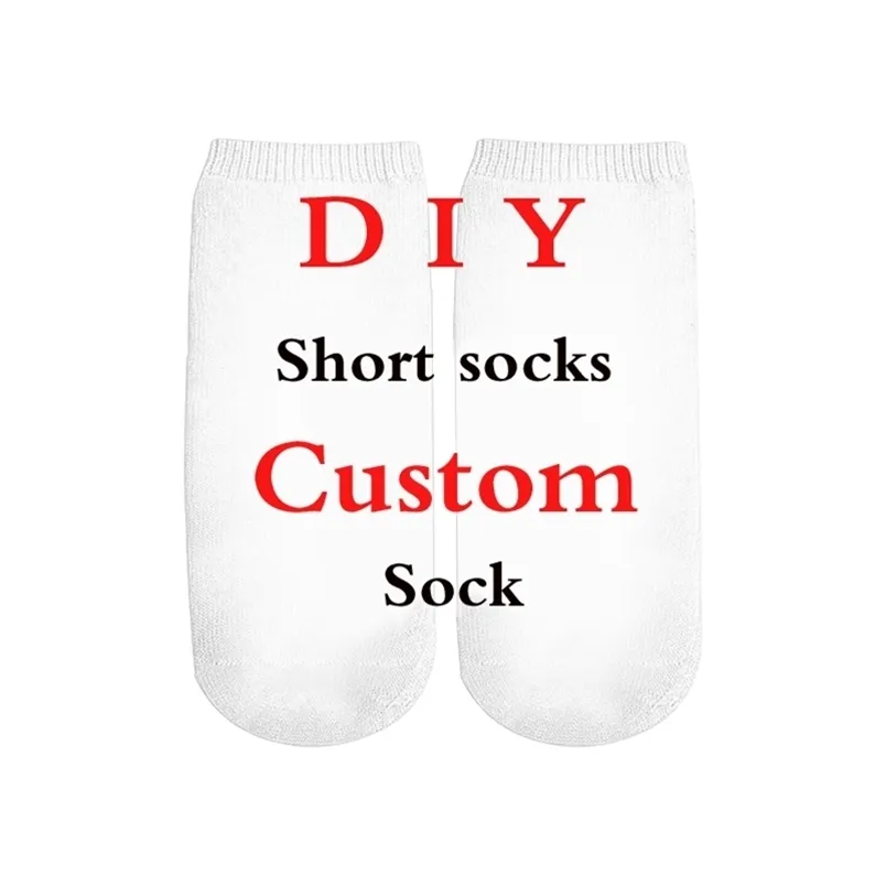 PLstar Cosmos 3D Print DIY Custom Design Men Women Short socks Drop Wholesalers Suppliers 220707