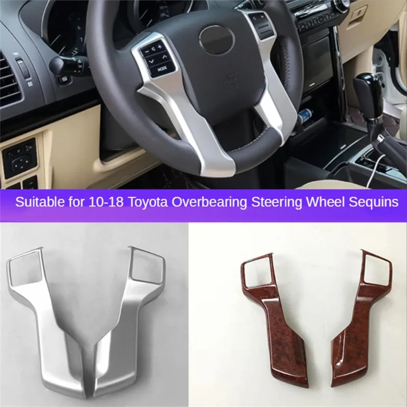 Stuurwielafdekkingen Geschikt voor 10-18 aanmatigend Prado interieur Modification Decoratief frame trim pailletten AccessoriesesTeerte