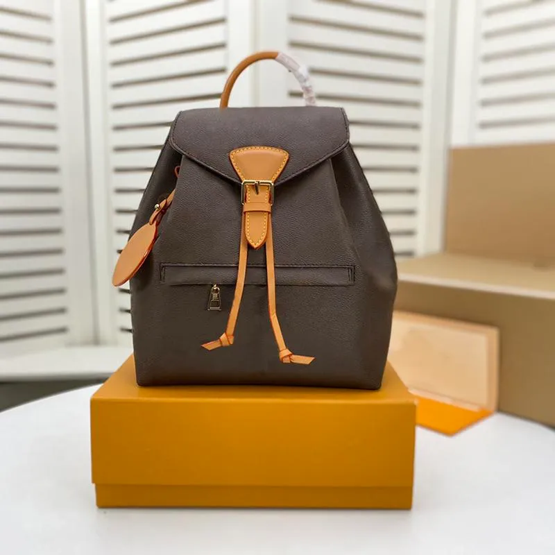 2022 Fashion Designer Bags Backpacks Embossed Leather Women's Handbags Luxury Vintage Shoulder Crossbody High Quality Tote Bag