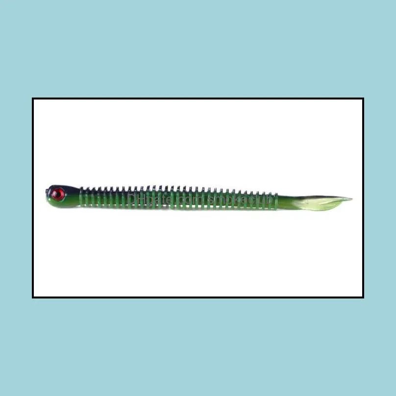 16PCS 15.4cm/5g 6.06in/0.17oz Worm Soft baits soft Worm bait Mixed Swimbait Baits Artificial Bionic baits High-quality!