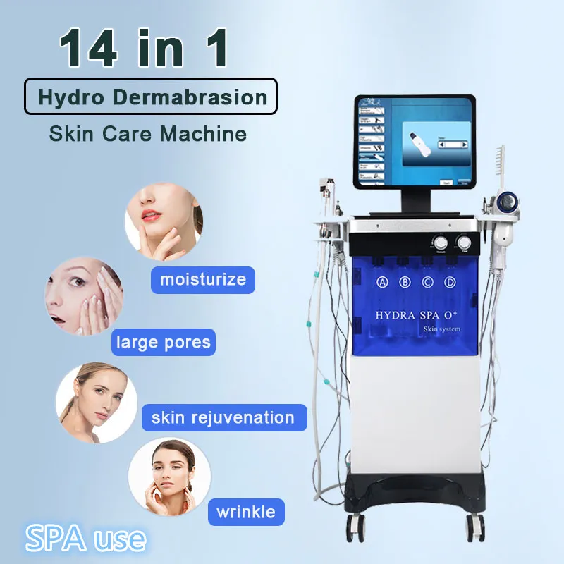 14 In 1 Ultrasonic Hydra Facial Microdermabrasion Microdermabrasion