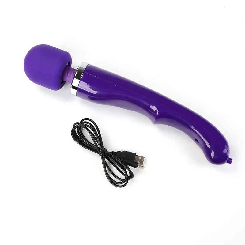 Vibrators Nxy 30 частота для взрослых игрушек Женская мастурбатор с большой зарядкой AV Vibrator 220505