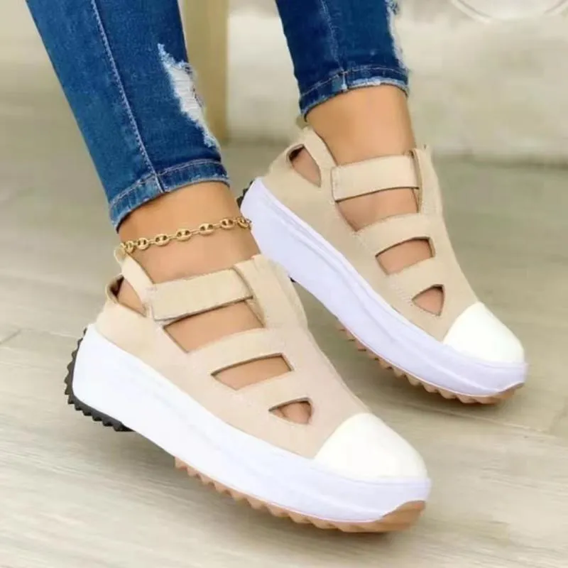 Sandali Summer Women Zeppe Open Toe Beach Multicolor Platform Ladies Plus Size SandalsSandals