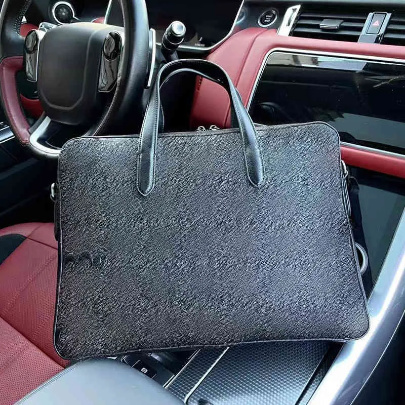 Wysokiej jakości luksusowe torby laptopa biznesowe teczki mężczyźni torebki biznesowe kobiety na świeżym powietrzu torby na ramię 220704