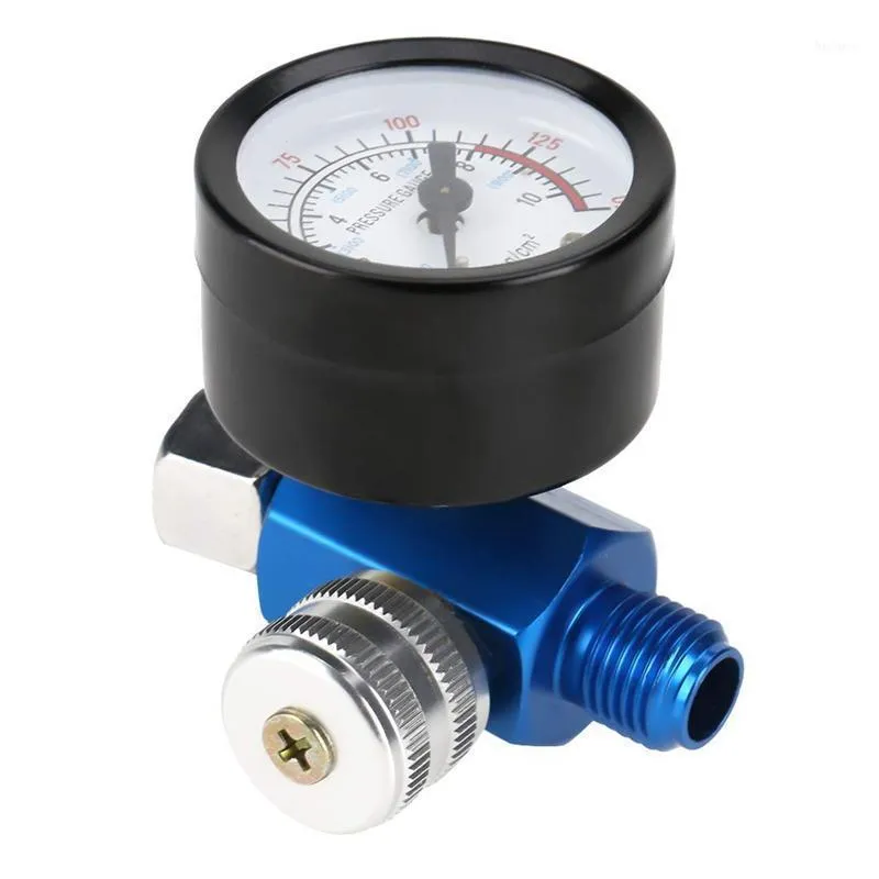 Professionele spuitpistolen 1 stks 1/4inch-NPT Air Drukregelaar Kit Stel klep met meter voor gereedschap en pneumatisch