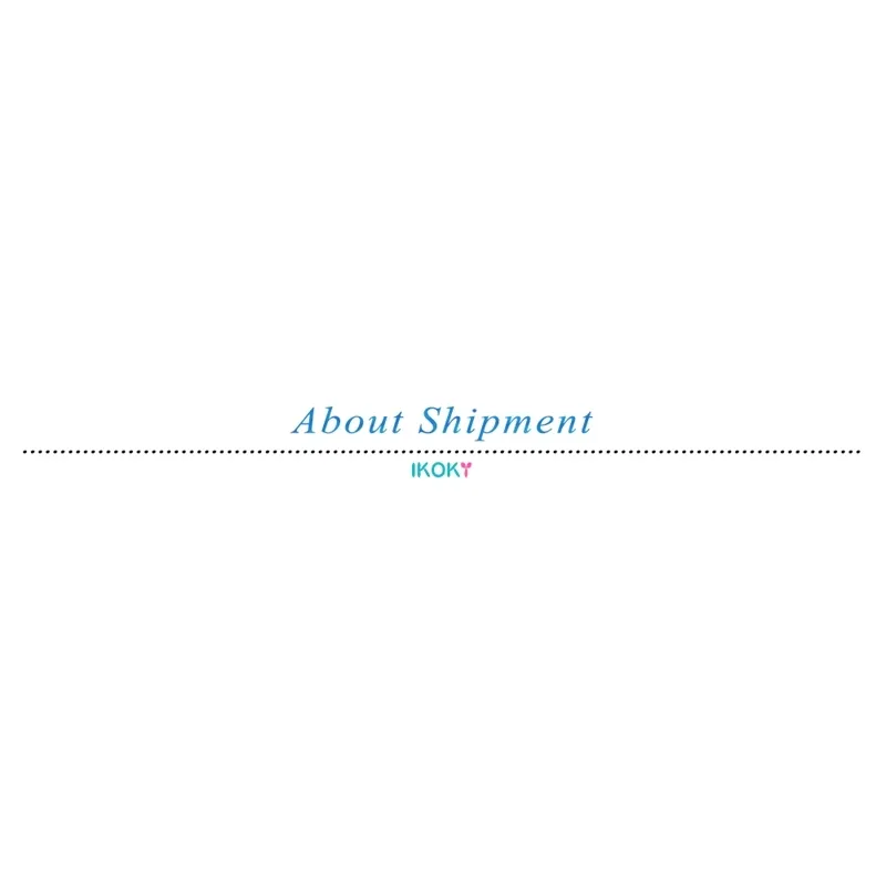 about shipment