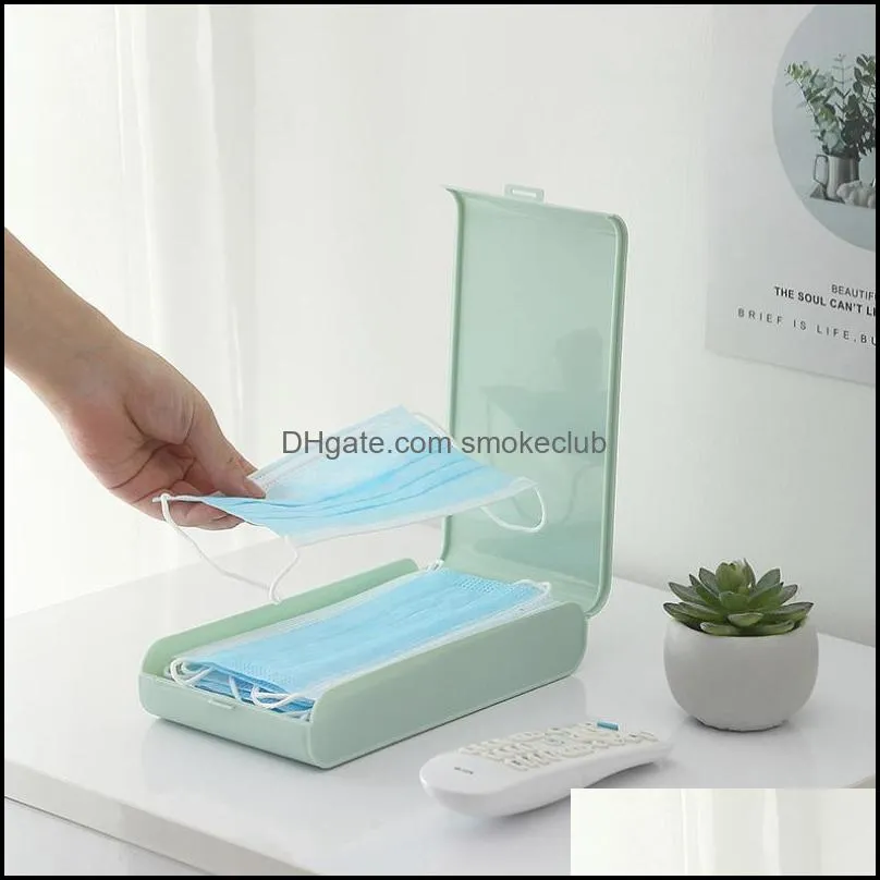 Practical Mask Storage Box Portable Moisture-proof Multifunctional Paper Holder Jewelry