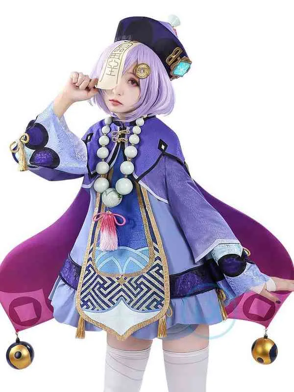 Fanatic Anime Store Game Genshin Impact Project Qiqi Cosplay Costume