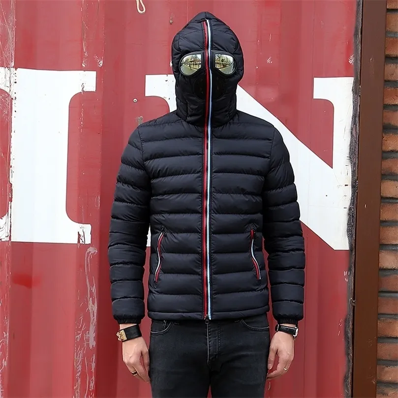 Mens warm hooded 2025 jackets