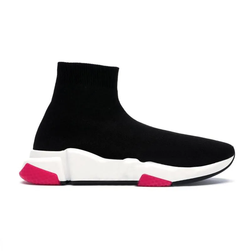 Fashion Designer Sock Shoes Triple Black White Men Women Fashion