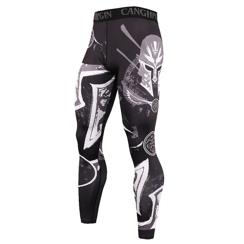 Joggingbroek voor heren Compressie Sneldrogend Fitness Sportlegging Heren Sportkleding Training Basketballegging Gym Running Sportbroek