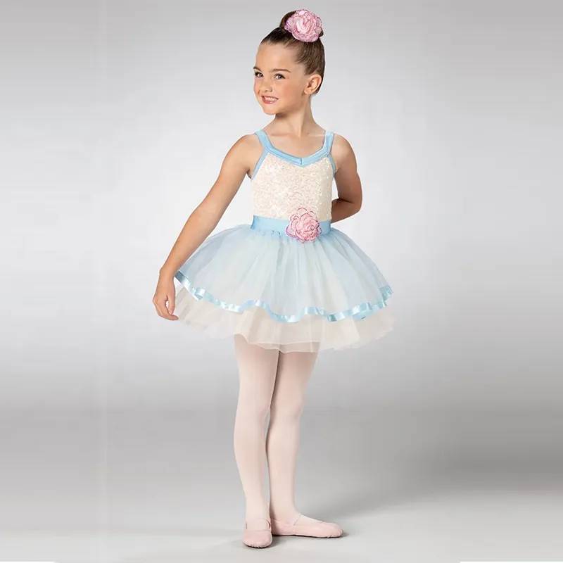 Girls Ballet Dance Costume Children Premium Quality Training