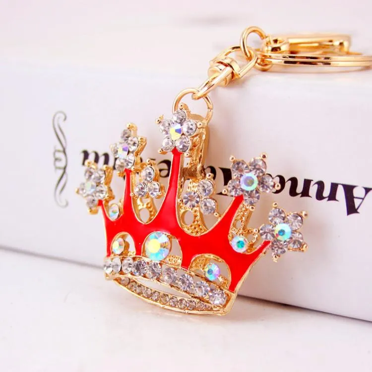 Crown keychain online party favors