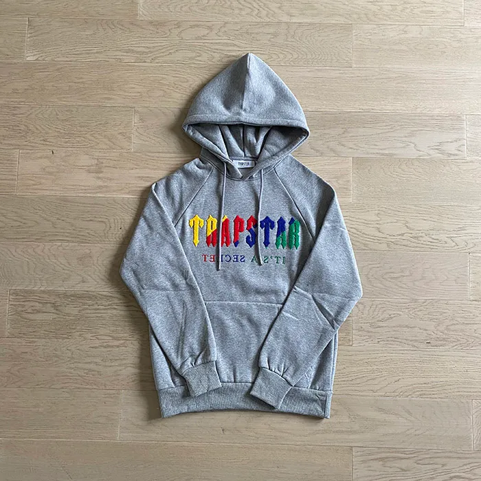 Fleece Trapstar Hoodie Man Designers Clothes Men Designer Hoodies