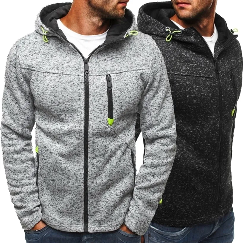 Mens Hoodie Motorcyklar Hoodies Casual Zipper Sweatshirt Hooded 220325