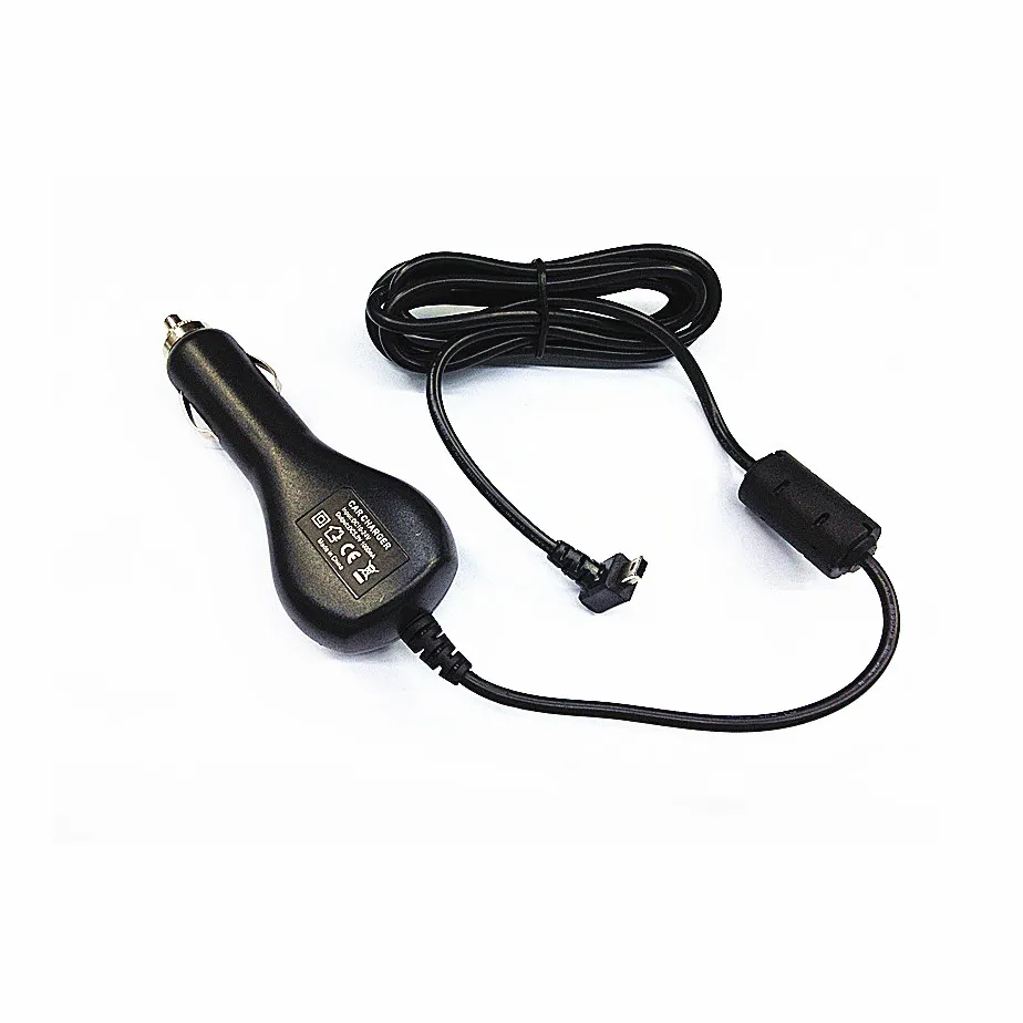 Cable de alimentación del adaptador del cargador del coche mini USB de 5V 1A para Garmin Nuvi GPS