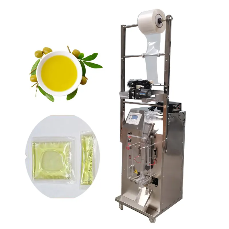 Automatisk förpackningsmaskin för olivolja parfym självsug multifunktion vätska förpackningsmaskin 110v 220v