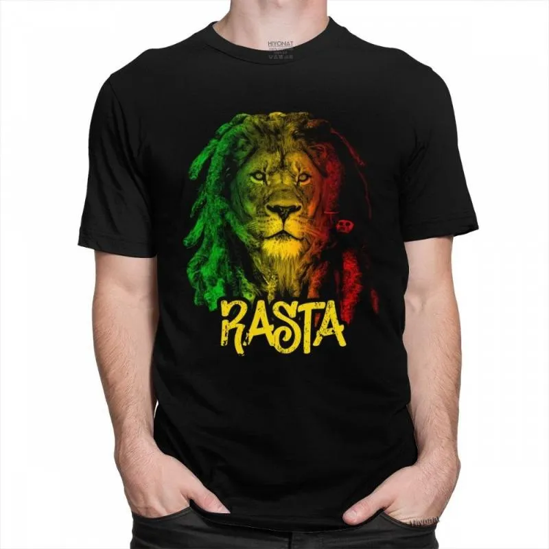 Men's T-Shirts Jamaica Flag Rasta T Shirt Men Cotton Leisure T-shirt Streetwear Hip Hop Tshirt Short Sleeve Jamaican Pride Te232v