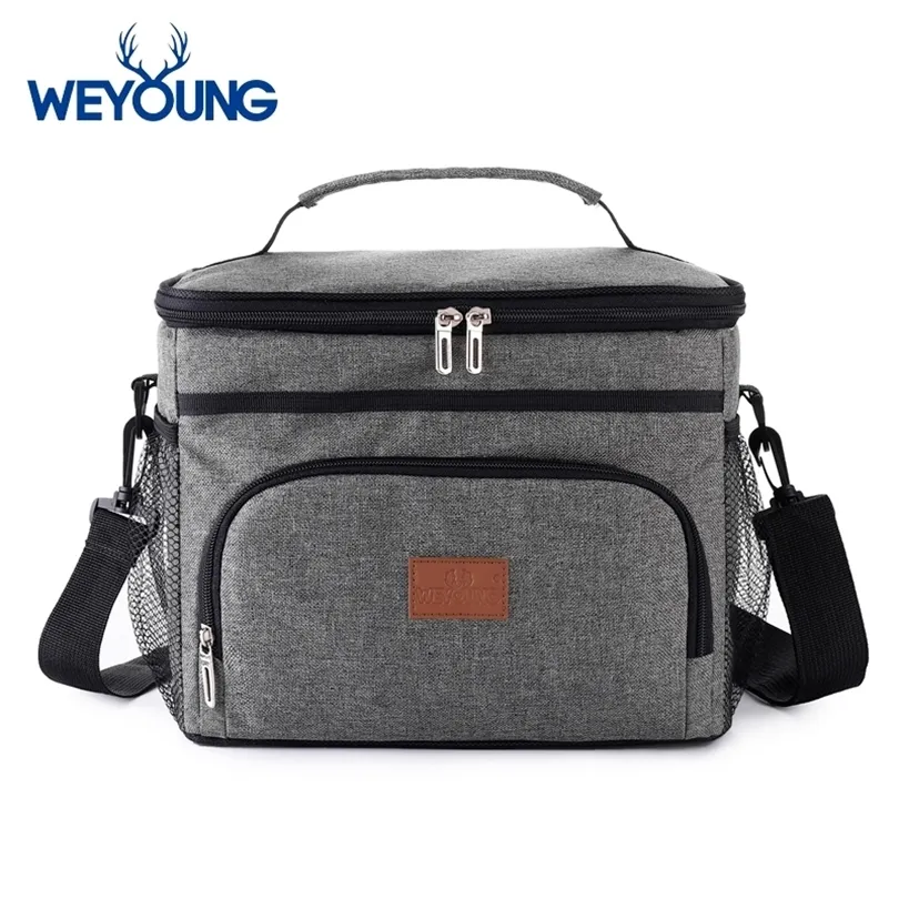 Hot sell 15L Insulated Thermal Cooler Lunch box bag for work Picnic bag Car ice pack Bolsa termica loncheras para mujer 201015