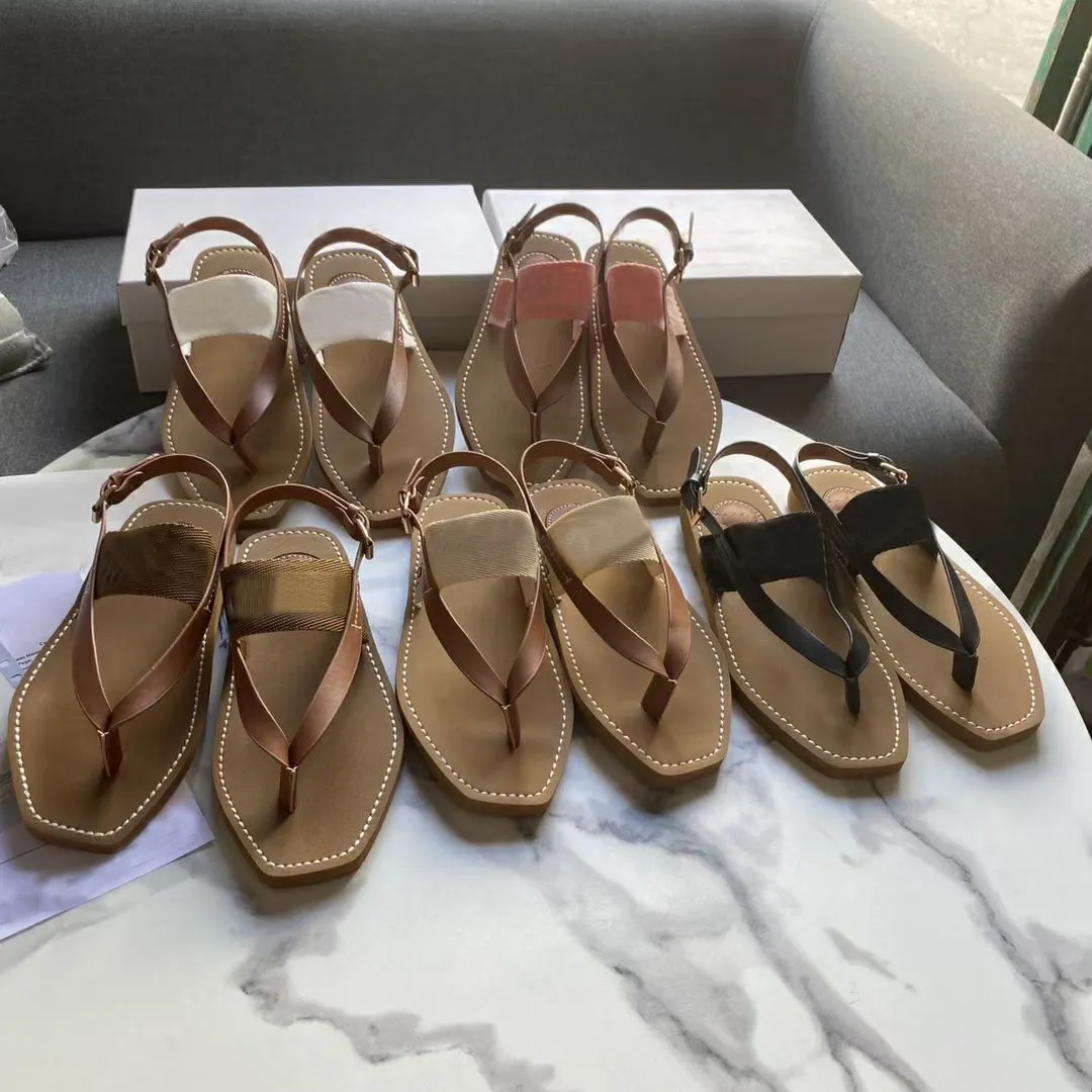Классические леди-тапочки летние резиновые нижние пляжные пляжные туфли пластинка с плоской тапочкой дизайнерская обувь сандалии сандалии ленивые лоферы шлепанцы размер 35-41-42 с коробкой