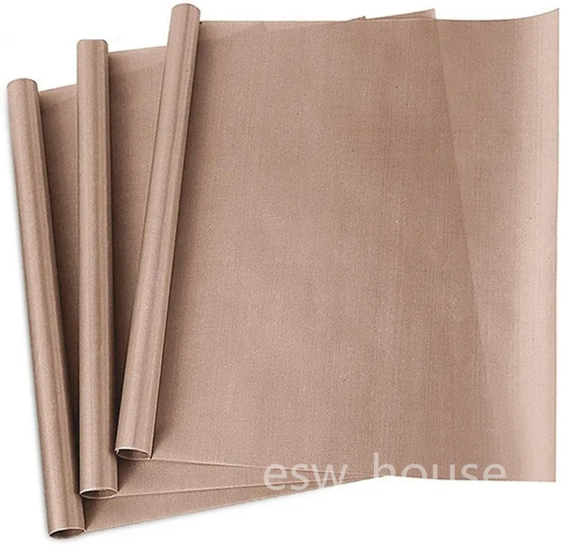 Feuille de téflon PTFE 26g 30x40cm, revêtement de four antiadhésif, tapis de gril de Barbecue, plaque de cuisson réutilisable lavable, accessoire de cuisine de boulangerie BBQ