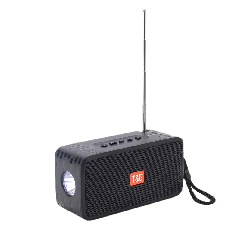 TG631 FM Radio Wasserdichter Lautsprecher Solar Bluetooth Lautsprecher Tragbarer Lautsprecher Wireless Outdoor Griff Taschenlampe