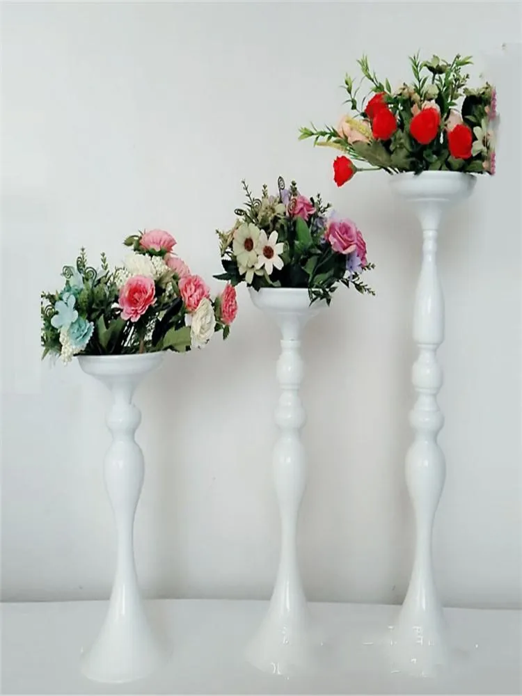 Decorazione per feste 10 pezzi Portacandele Vaso di fiori Candeliere Centrotavola Piombo stradale Candelabri Matrimonio Porps Decorazione nataliziaFesta