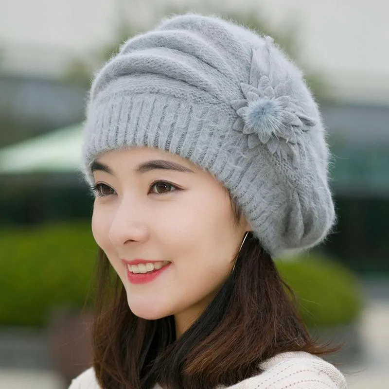 Chapeau De Laine Hiver Béret Femme