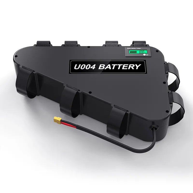 EBIKE BATTERIJ 48V 20AH 52V 20AH 24AH 18650 Driehoek Elektrische fiets Bateria Pack voor BAFANG TSDZ2 1800W 1500W 1000W 750W 500W Motor