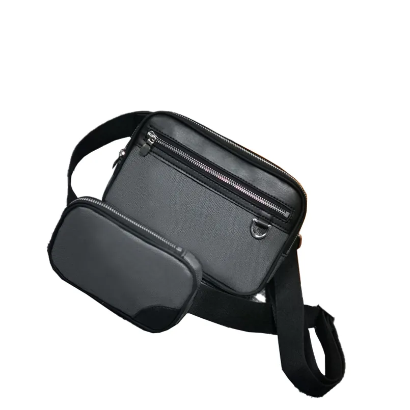 N50018 Borsa messenger OUTDOOR di lusso di ALTA QUALITÀ per uomo borse a tracolla firmate borsa da viaggio classica borsa a tracolla in pelle di buona qualità