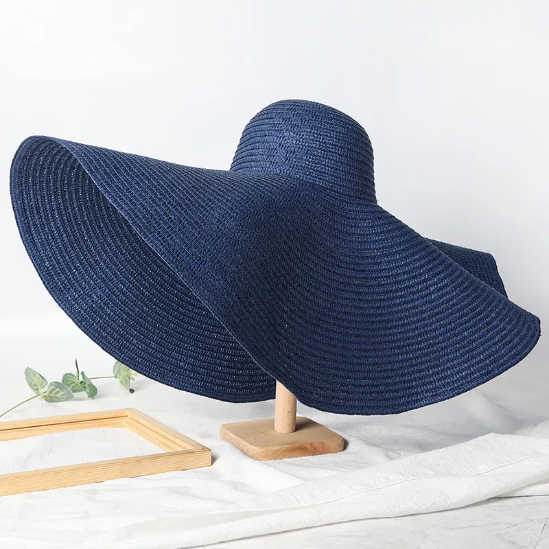 Pacco Da 6 Cappelli Di Paglia Da Sole Unisex - Cappello Panama A Tesa Larga, Pieghevole Con Protezione UPF 50 Per Viaggi E Spiaggia (Beige, Taglia Unica Regolabile)