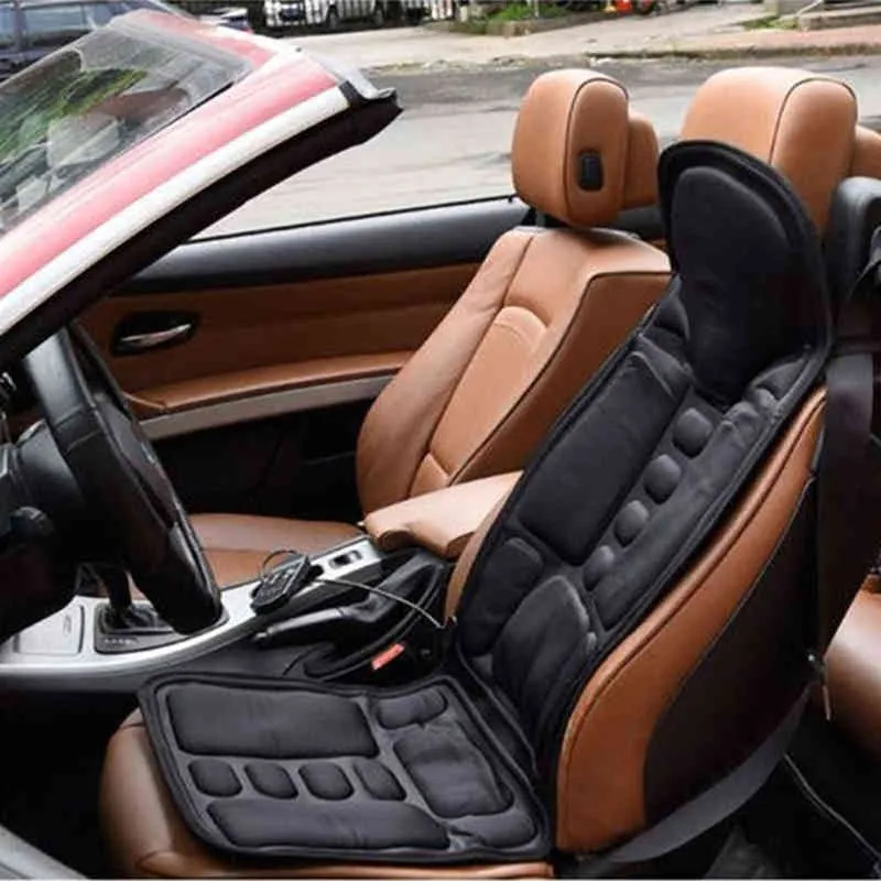 Car Chair Body Massage Heat Mat With Lumbar Support Pad And Back Massager  Multifunctional Heated Seat Covers Cushion For Neck Pain Relief H220428286z  From Doer69, $58.8