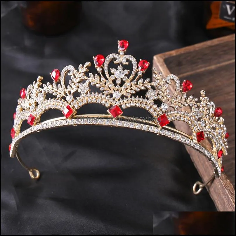 bridal crowns hair bands women headband bride crystal tiara princess head band crown wedding tiaras birthday party performance styling hair