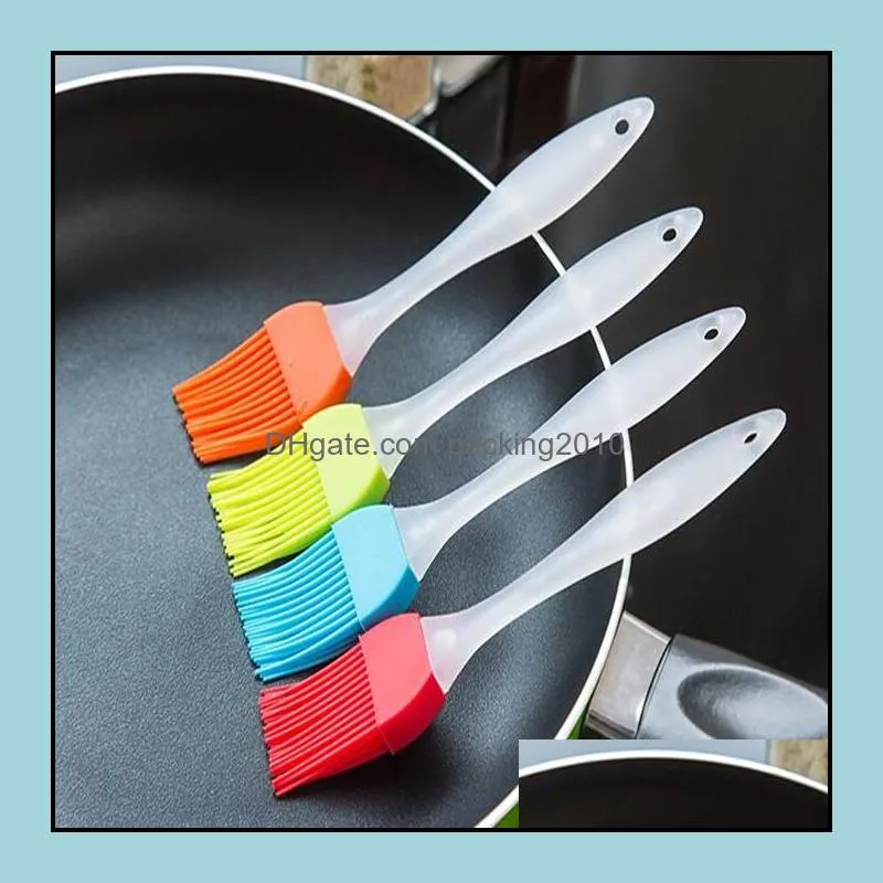 new silicone butter brush bbq oil cook pastry grill food bread basting brush bakeware kitchen dining tool can offer other bakeware
