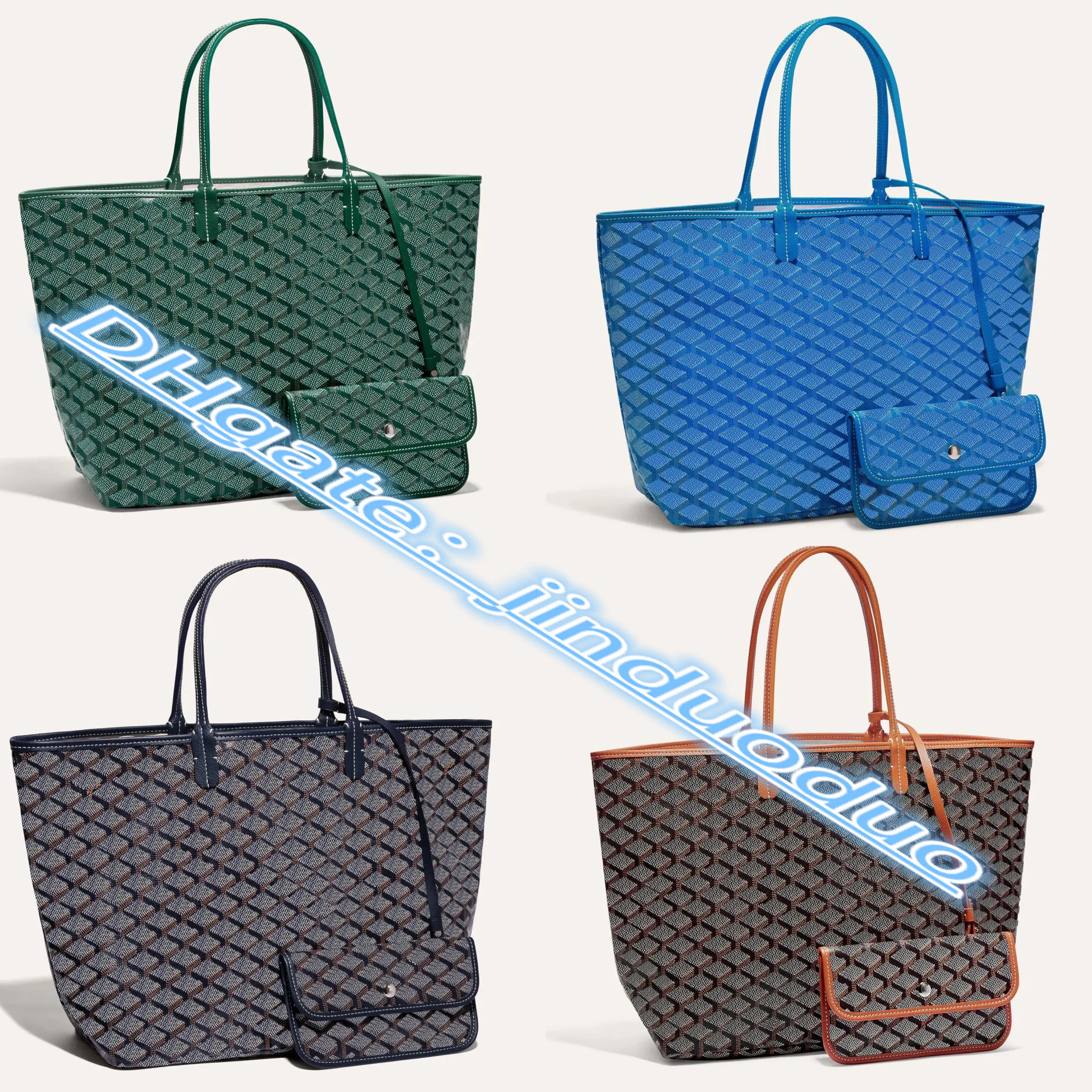 Totes originaux de qualité supérieure broderie Luxurys Designers Bags Totes brodé motif tigre grand sac à provisions décontracté sac à main fourre-tout sac à main portefeuille Cross body fleur