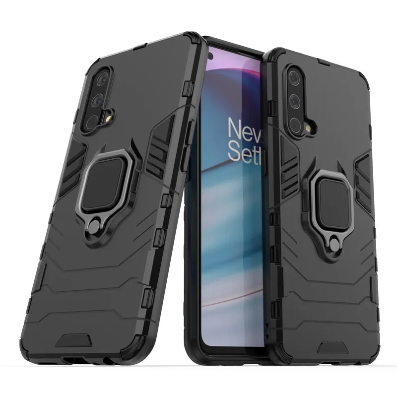 Shockproof Bumper Cases For OnePlus Nord CE 5G Case OnePlus Nord 2 CE N10 N200 5G Cover Armor PC TPU Back Cover For OnePlus Nord CE 5G