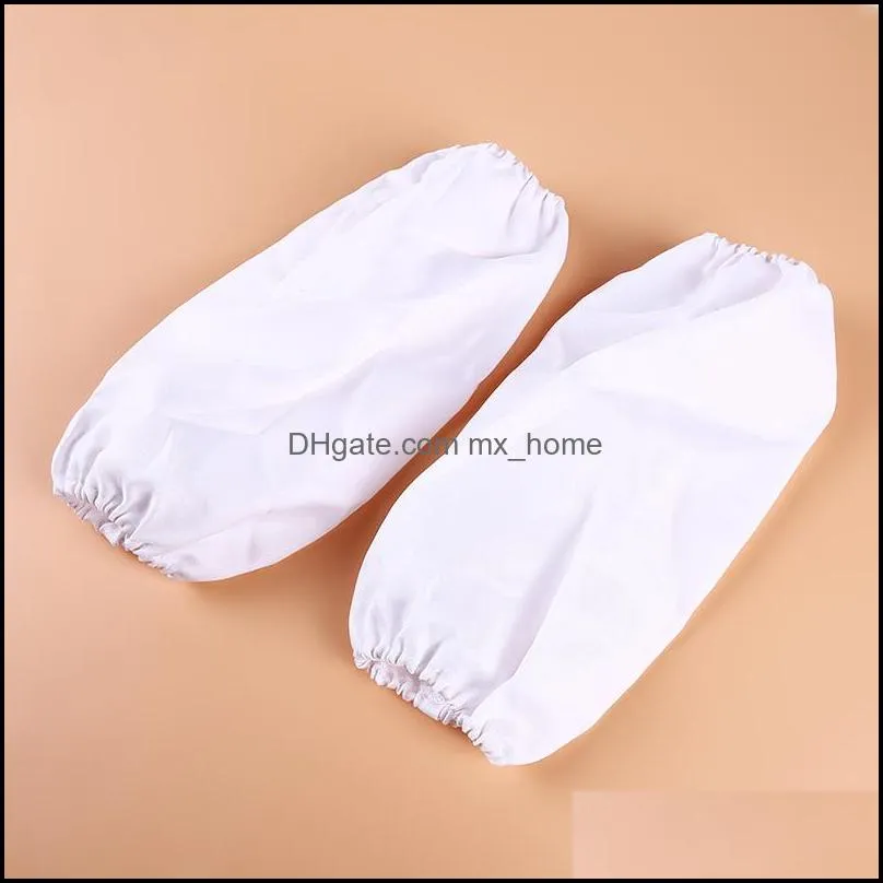 Waterproof Polyester Over Sleeves Home Kitchen Cooking With Elastic Line Cuffs Cleaning Accessories1