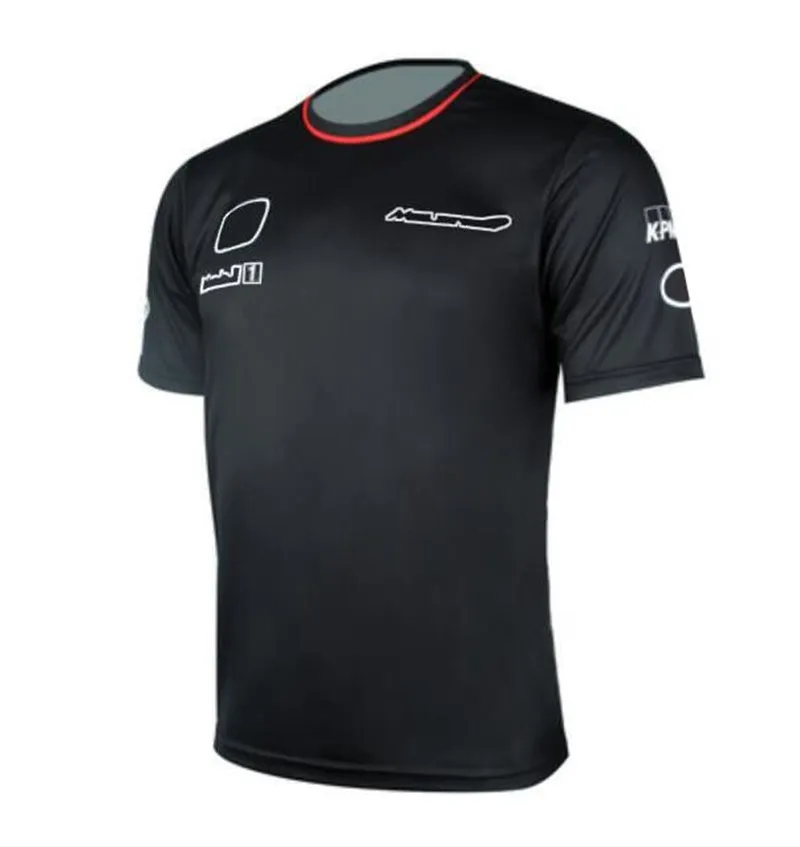 2021 nieuwe F1 racepak autofan teamversie autoracen aangepaste f1 race gezamenlijke serie zomerauto sneldrogend T-shirt met korte mouwen