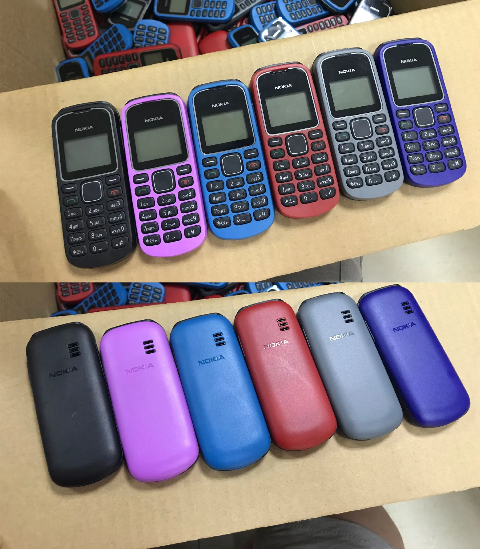 Оригинальные отремонтированные мобильные телефоны Nokia 1280 GSM Old Phone  для студенческого старика маленький мини -телефон