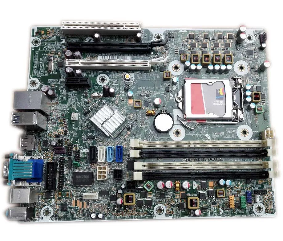 657094-001 656933-001 Mainboard für HP 8300 SFF Desktop Motherboard System Board Q77 LGA1155