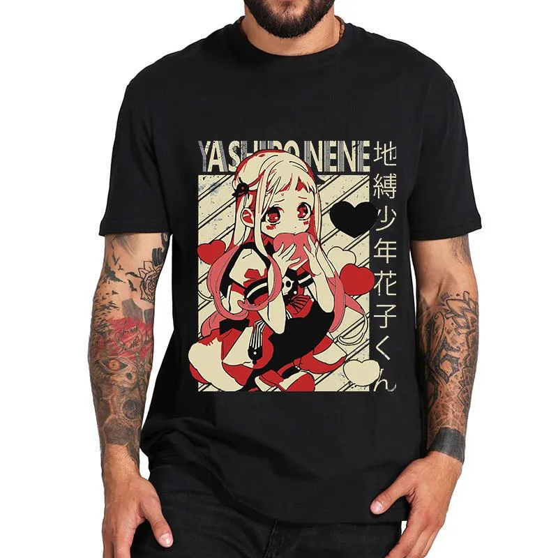 남자 티셔츠 Hanako 쿤 캐주얼 티 텍스 유니니스 렉스 트 셔츠 만화 여름 탑 티셔츠 만화 라운드 넥 애니메이션 셔츠