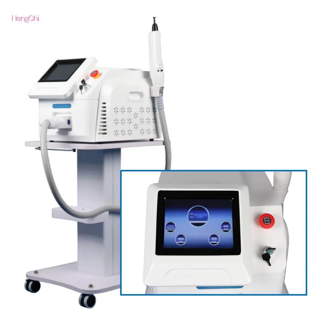 Manufacturer Q-switched Nd Yag Laser carbon Machine Picosecond Tattoo Removal Skin Rejuvenation Non-Invasive Eyebrow Wash Equipment