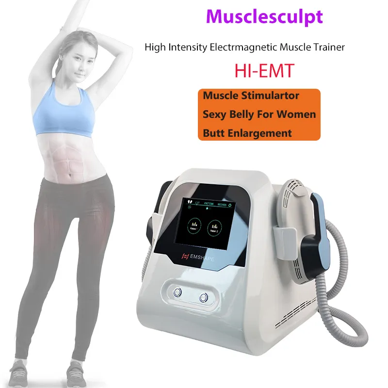 Stimulateur musculaire EMSlim body amincissant l'équipement de beauté HI-EMT pour la construction musculaire et le massage des brûlures de graisse