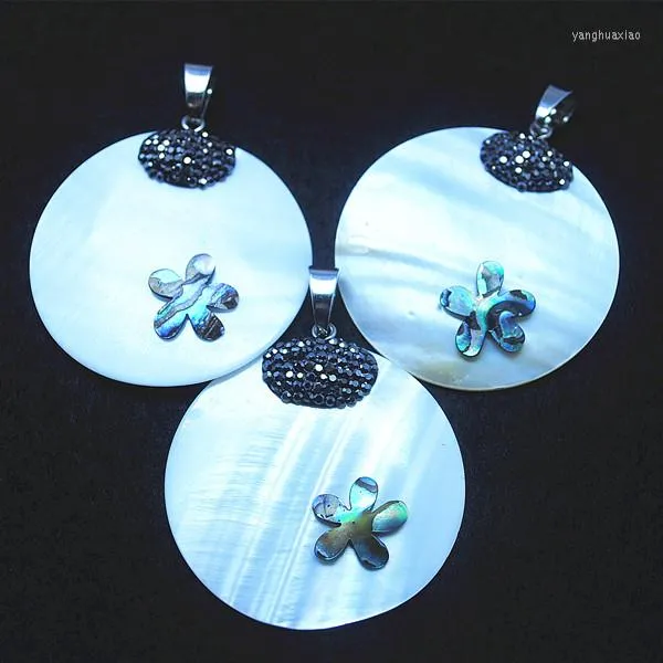 Подвесные ожерелья белая раковина с подвесками с пенсионерами Размер формы звезды 45 мм для ожерелья из чар.