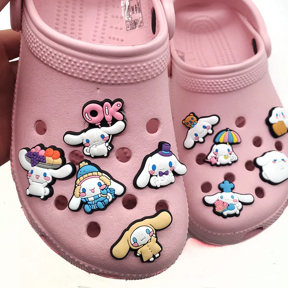 DHL Szybki powietrze hurt wielkanocny uroczy Pvc Cartoon Croc Charms buty Dekoracja kwiatowa