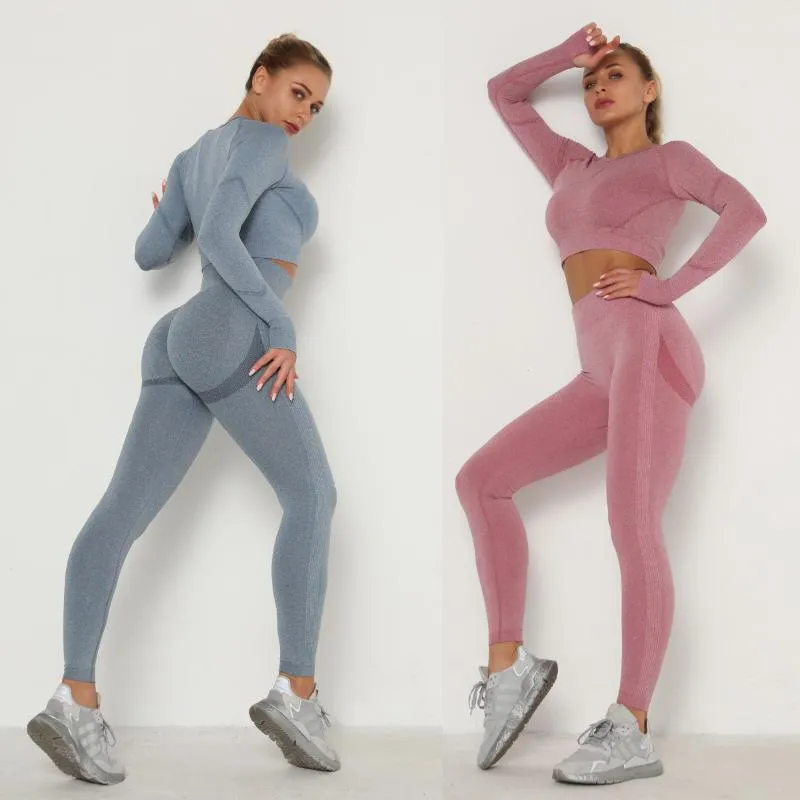 Yoga -outfit set dames tracksuit gym kleding sport beha vrouw 2 stuks sets vrouwelijke sportkleding leggings voor fitness suityoga