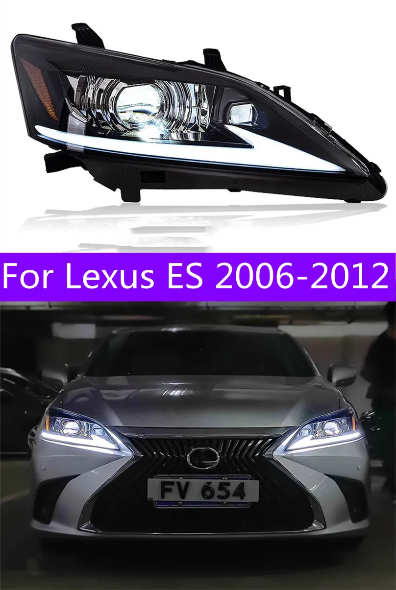 المصباح الأمامي كل LED لـ LEXUS ES300 LED LED LIGHT 2006-2012 المصابيح الأمامية ES240 ES350